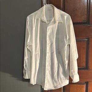 Kenneth Cole New York Cream Long-Sleeve Dress Shirt